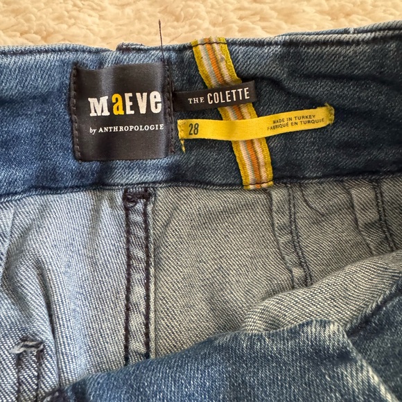 Anthropologie Maeve cropped Collette Jeans - Picture 4 of 7